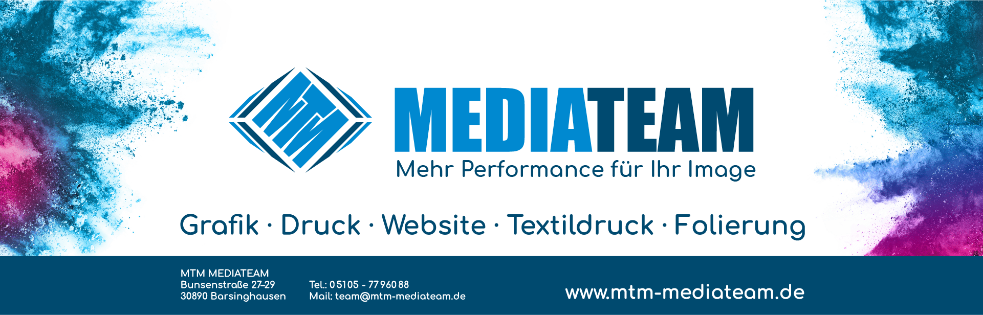 Sponsorenlogo MTM Mediateam Werbeagentur